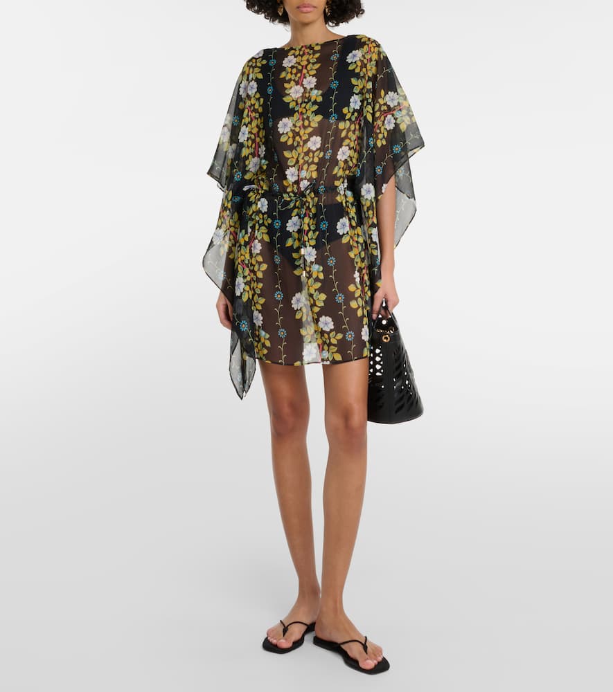 Printed midi dress
