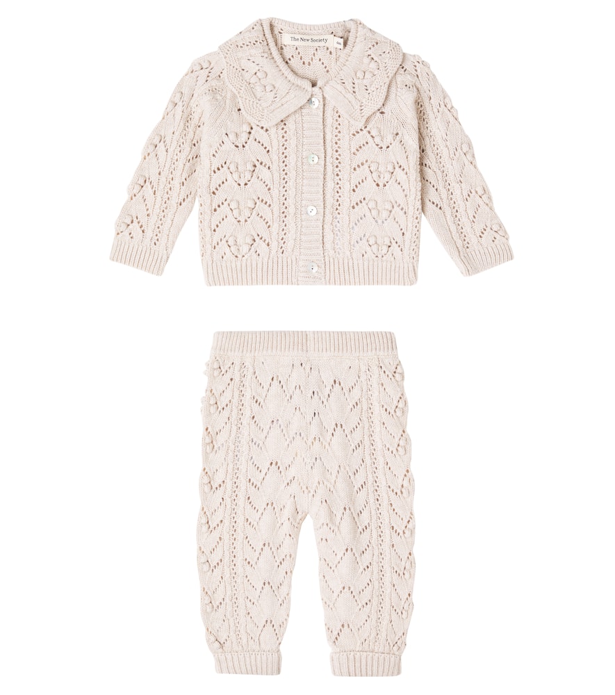 Baby Lila cardigan and pants set