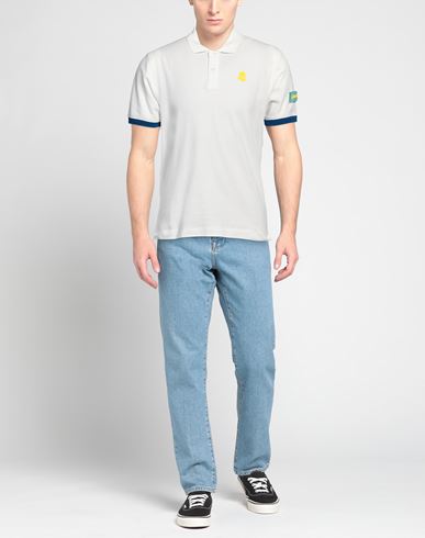 Man Polo shirt Off white