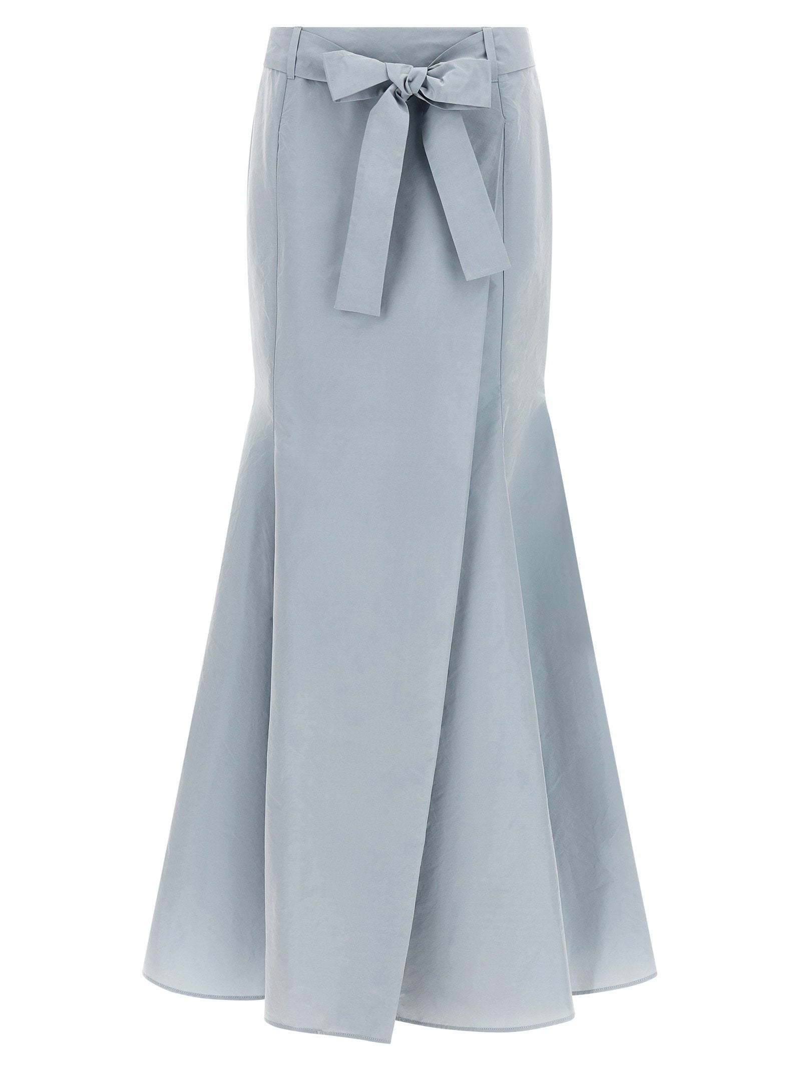 Mermaid Taffeta Skirt — Blue