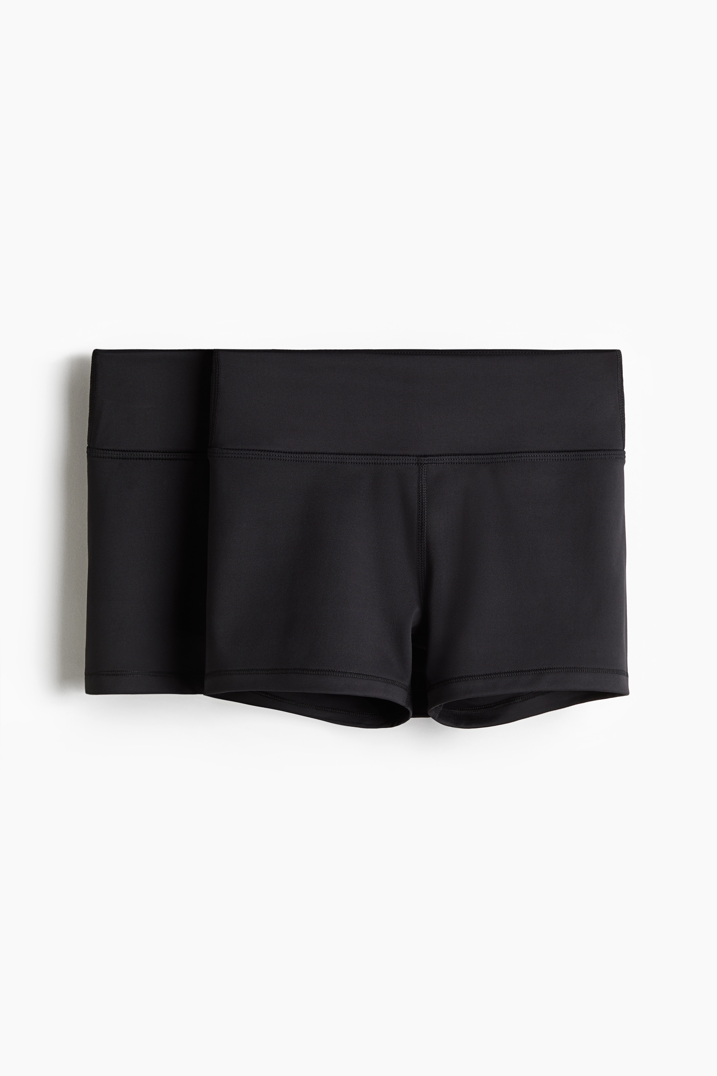 2-pack Short Activewear Bike Shorts With DryMove™ - Black