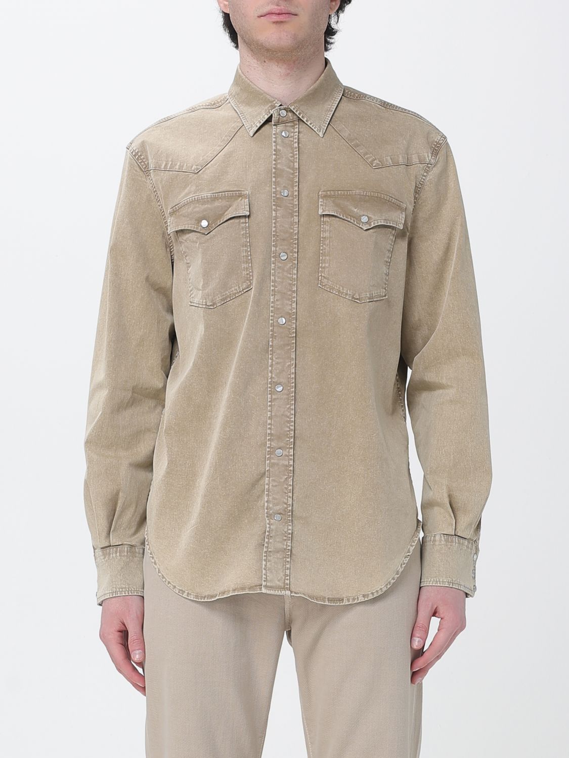 Pants Men color Brown