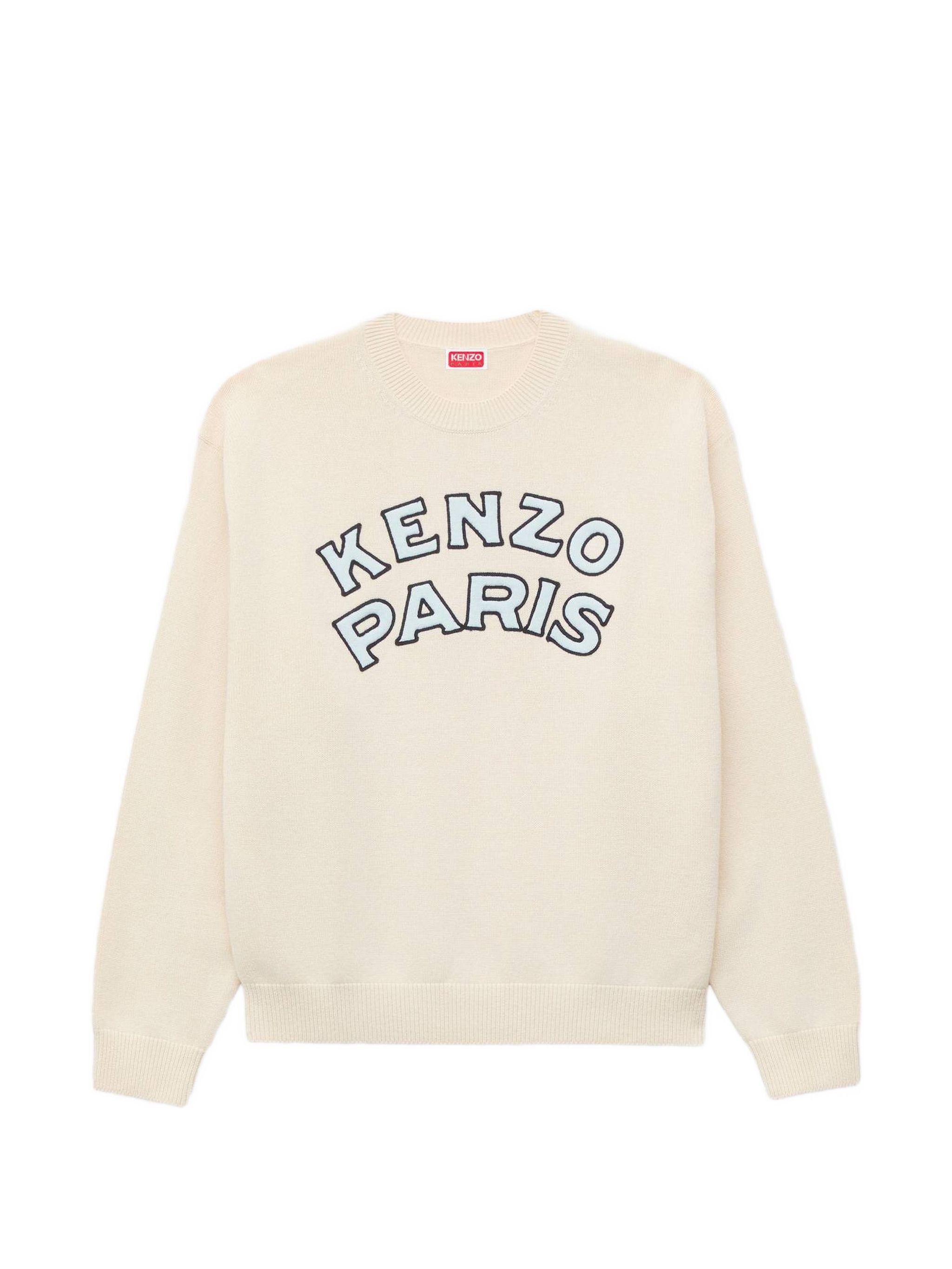 Men's Embroidered Knit Sweater