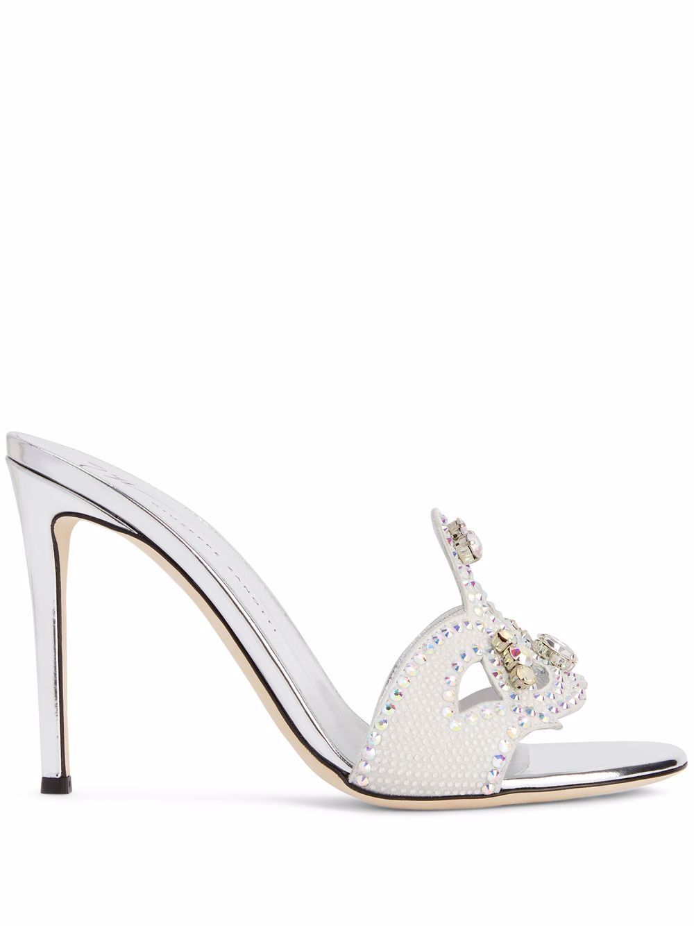 Lilii crystal-embellished sandals