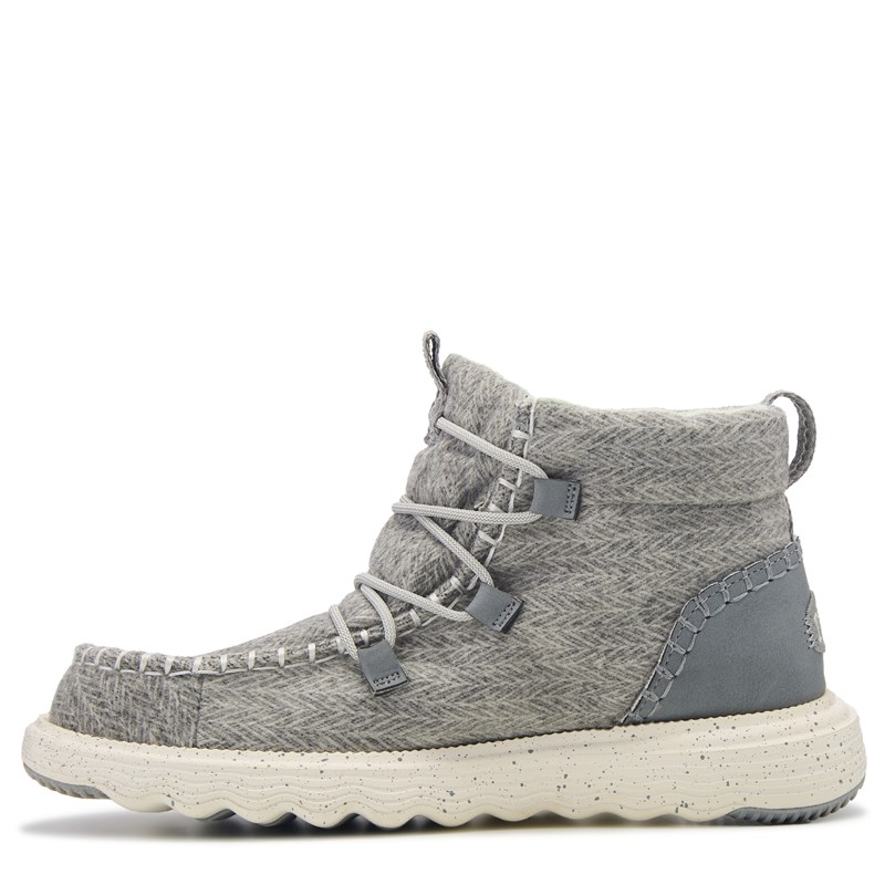 Women's Reyes Lace Up Boots (Grey)