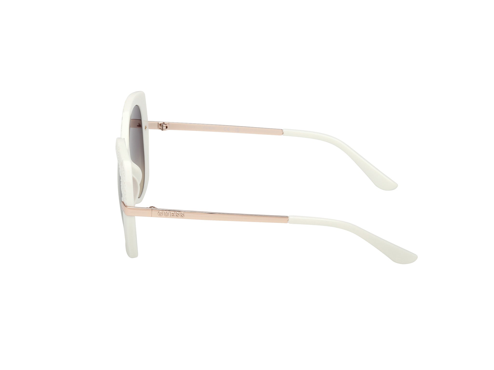 Guess Mujer Guess GU00215 21B Gafas de sol Inyectado Marfil Fumar Redonda Norma