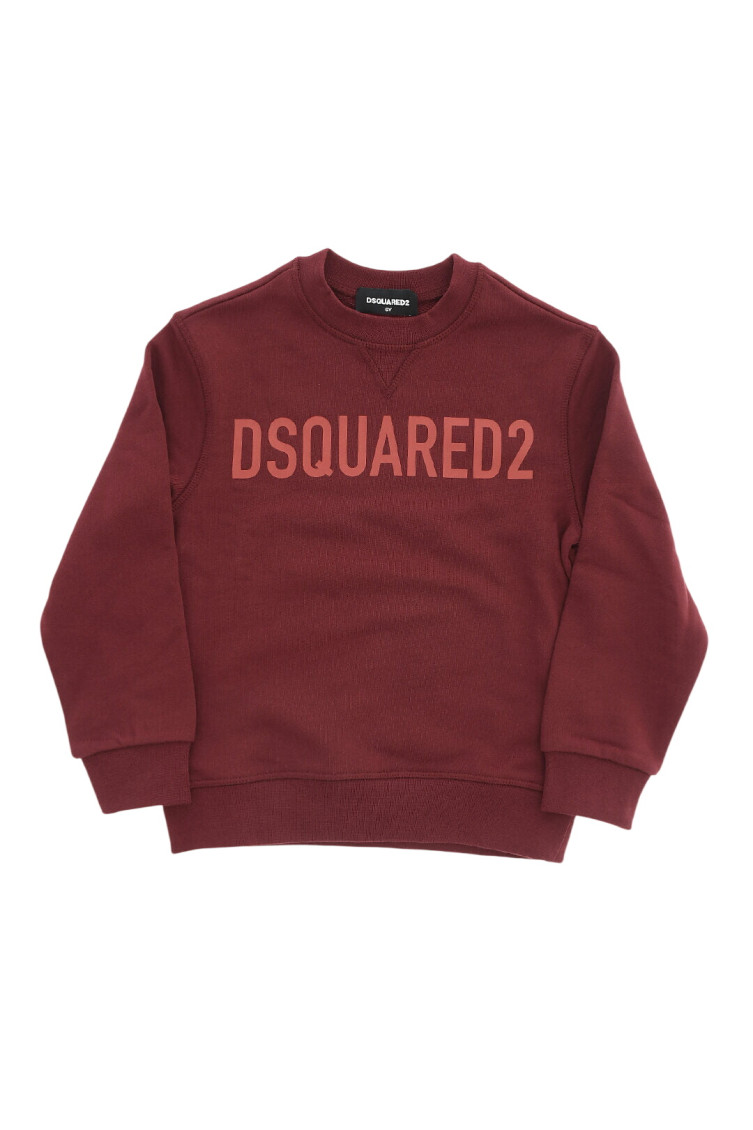 Boys Maroon Logo Sweatshirt
