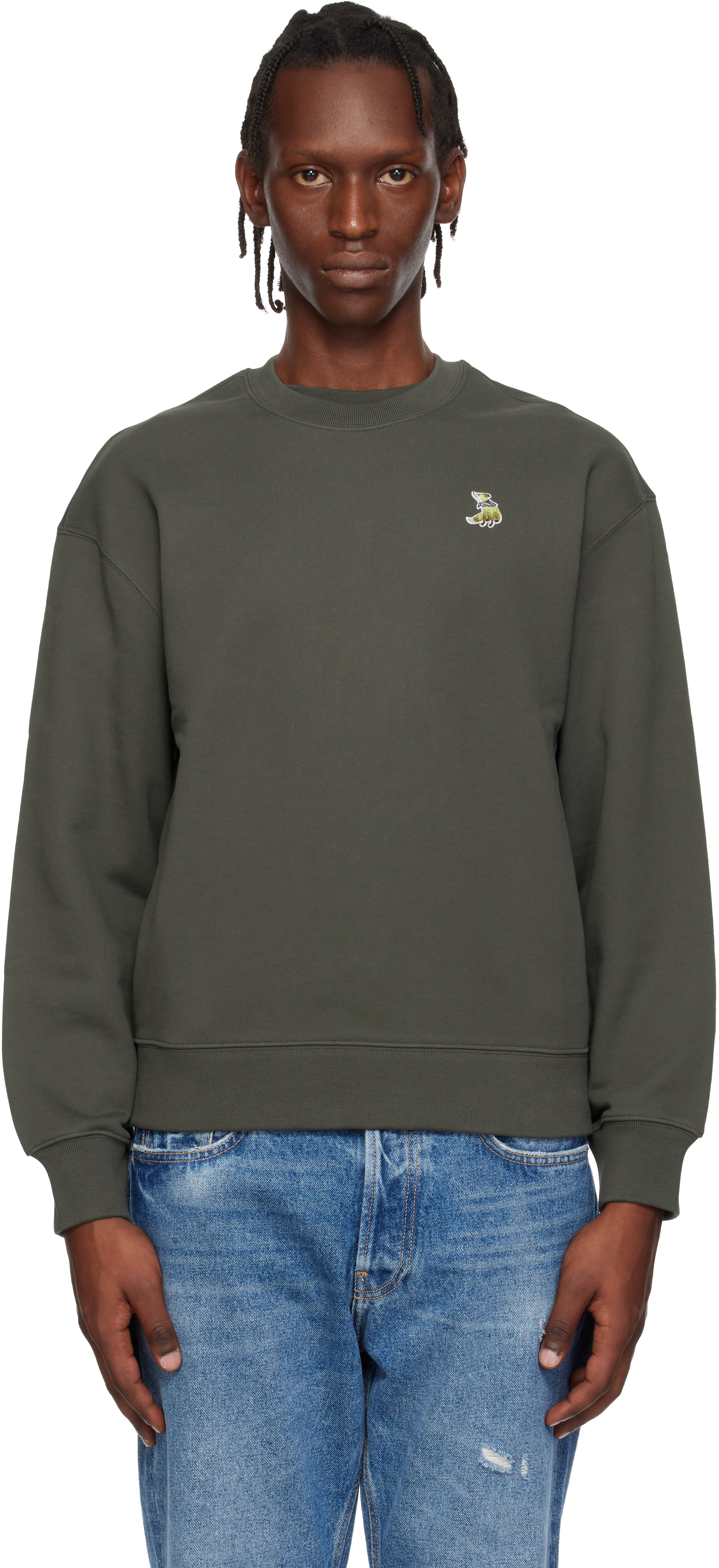 Brown Dreaming Fox Comfort Sweatshirt