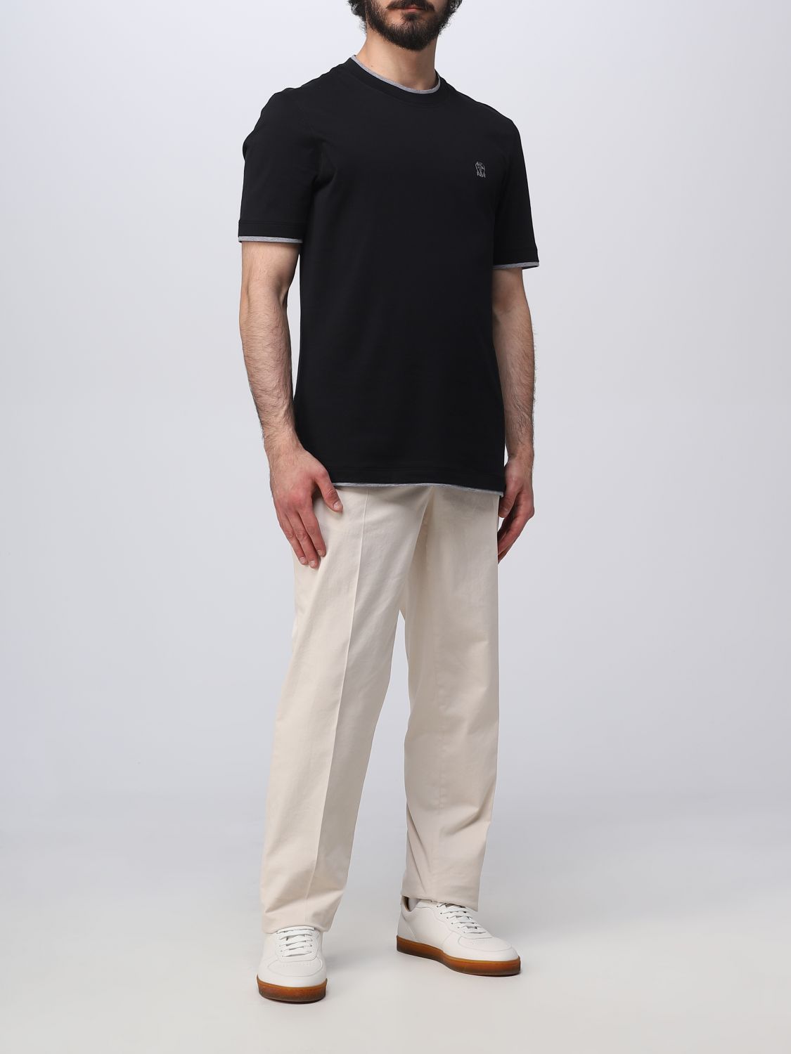 Pants Men color White