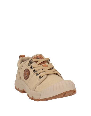 Woman Ankle boots Beige Size 5 Textile fibers