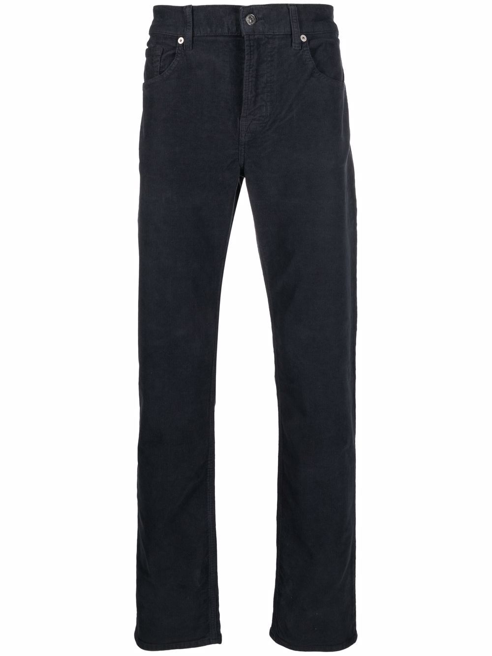 Mid-rise straight jeans - Blue