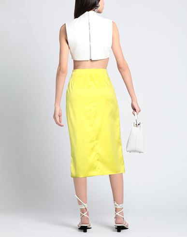 Woman Midi skirt Yellow
