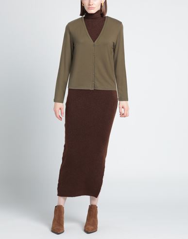 Woman Cardigan Military green