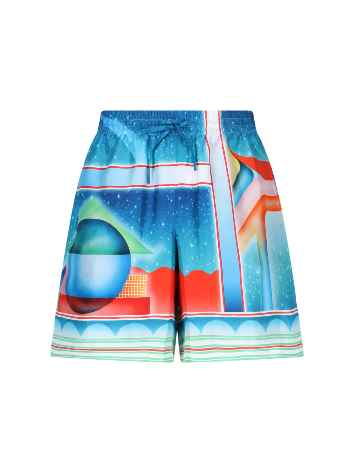 -Style Multicolour Court Trousers for Men