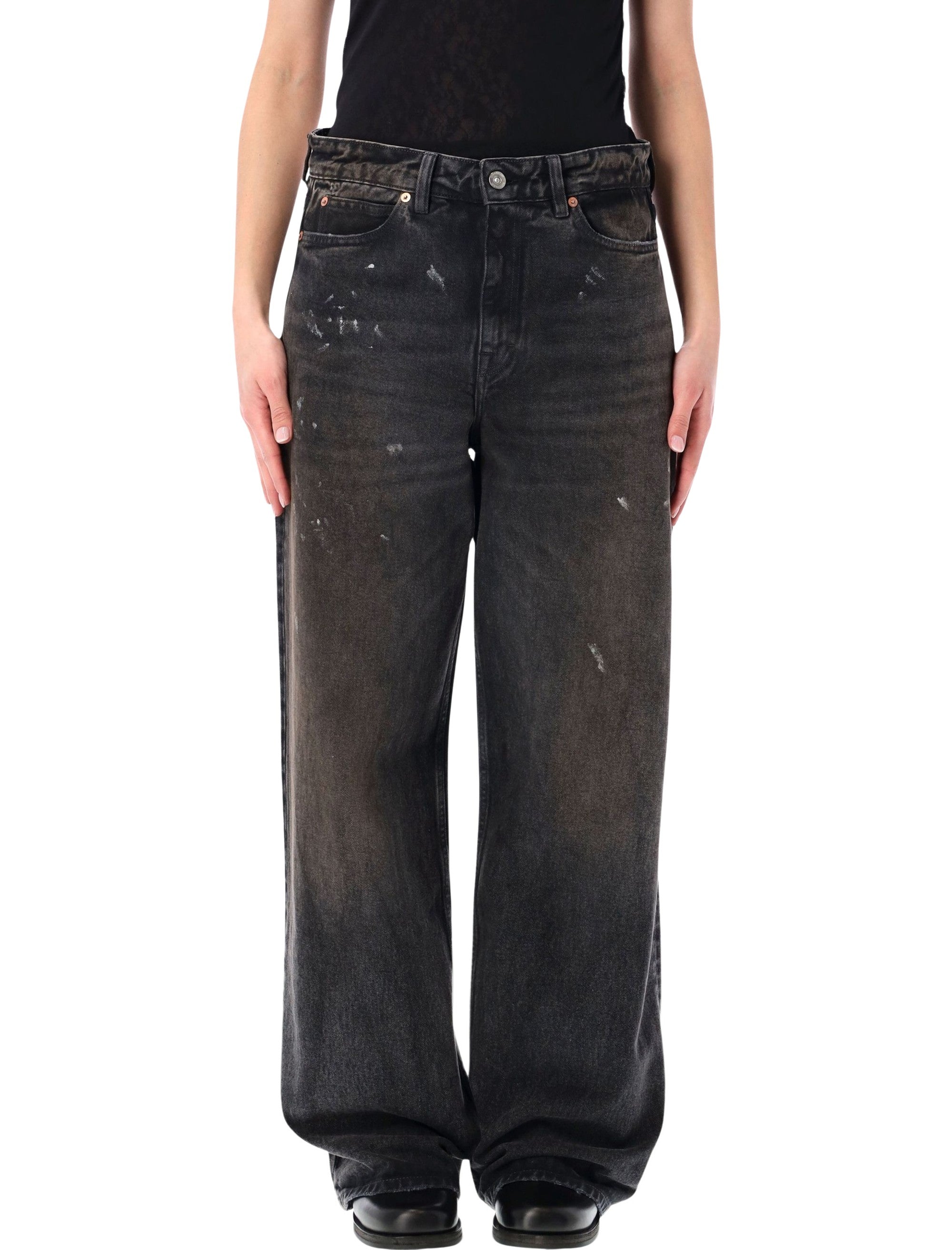 Full Cut High Waist Jeans - Size 38