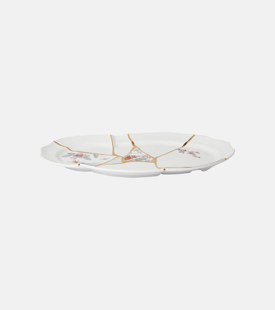 Kintsugi platter by Marcantonio Raimondi Malerba