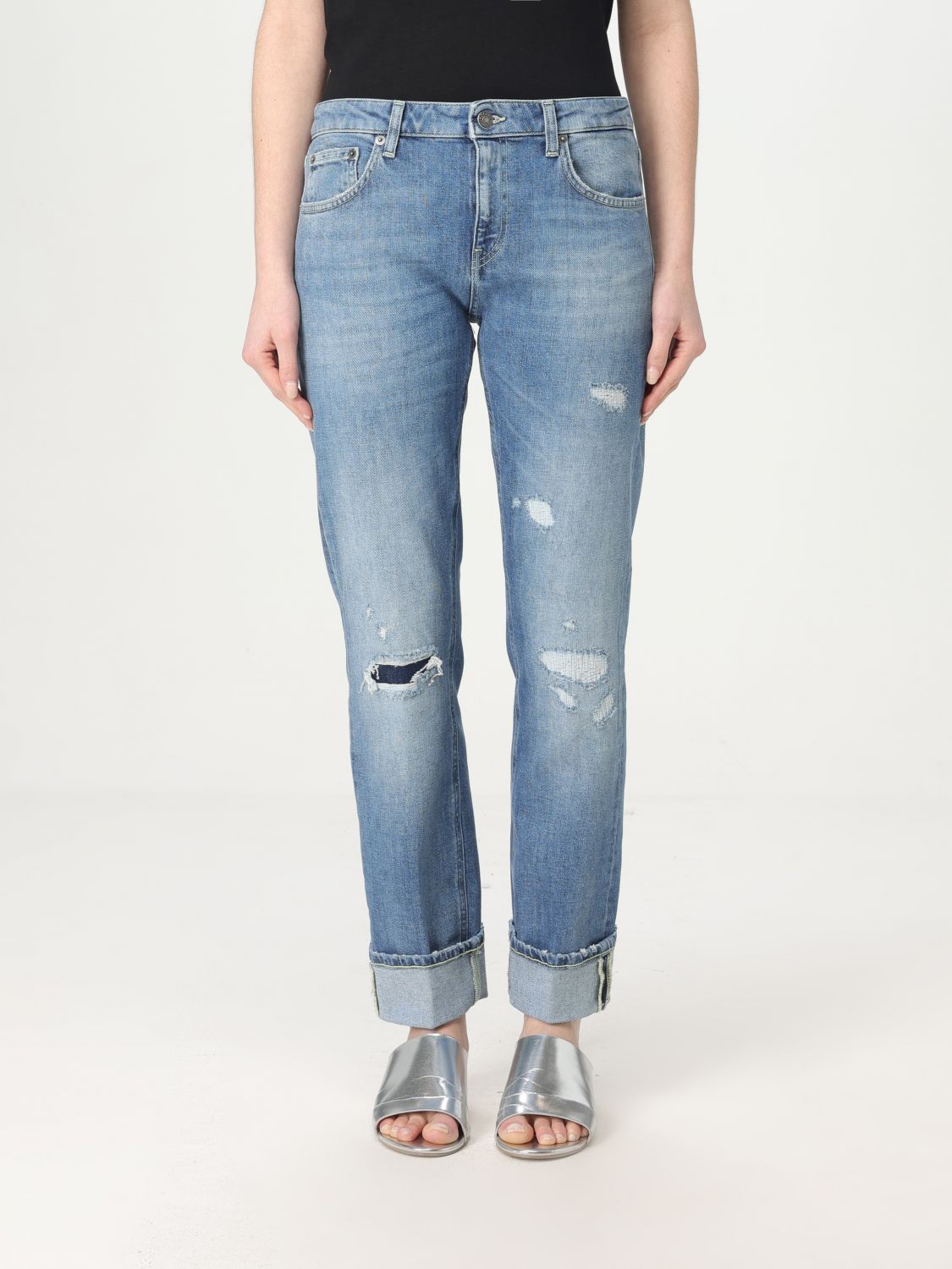 Jeans DONDUP Woman color Blue