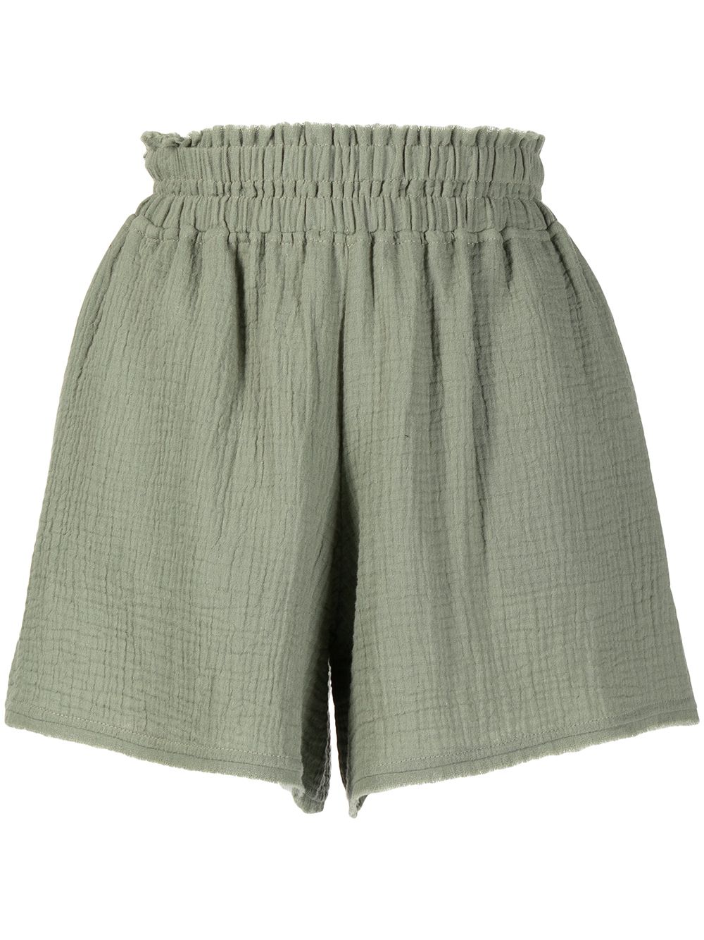 Wasabi loose-fit shorts - Green