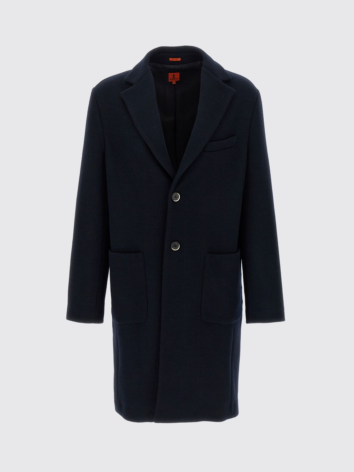 Trench Coat Men color Black