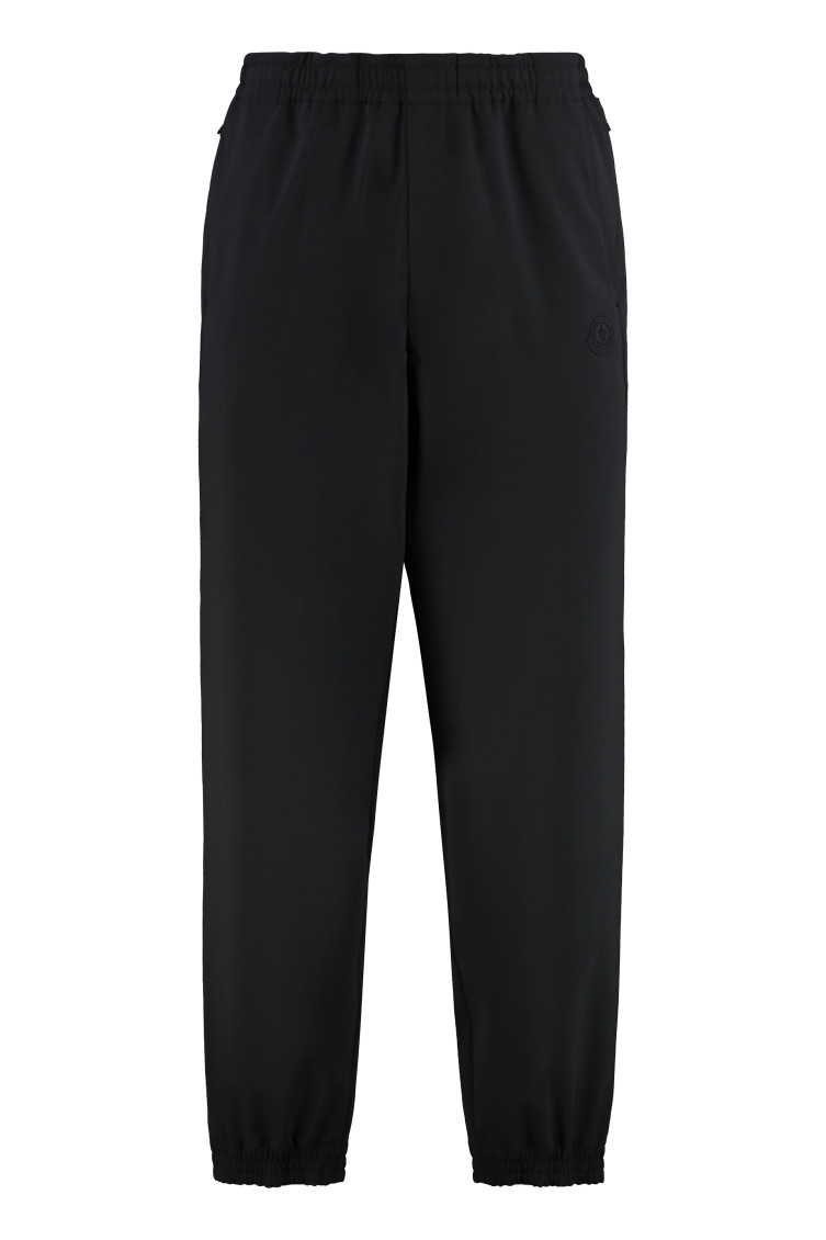 Black Logo Track Pants