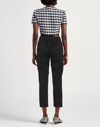 Woman Pants Black Size 4 Cotton, Polyamide, Elastane