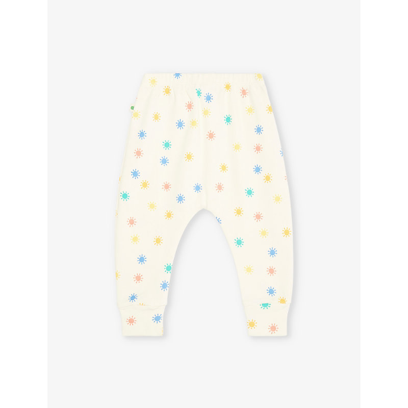 Dearly Rainbow Sunshine Sun-Print Cotton Leggings