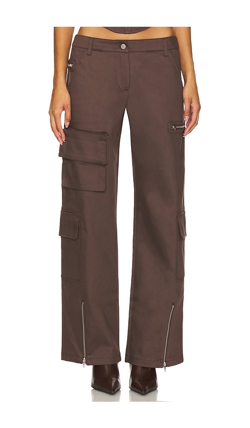 BY.DYLN Lucious Pants in Brown.  XL. Also in