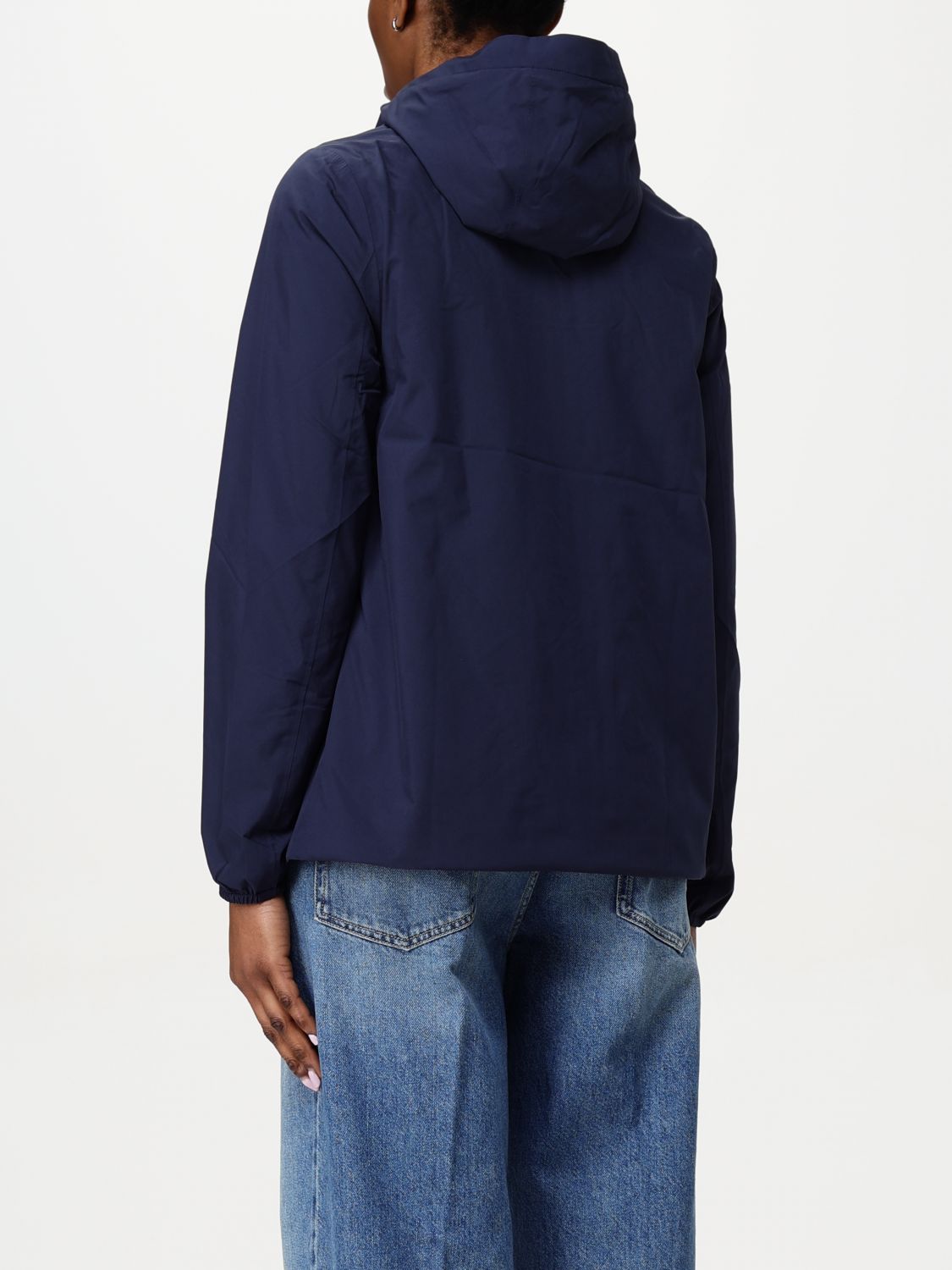 Coat K-WAY Woman color Blue