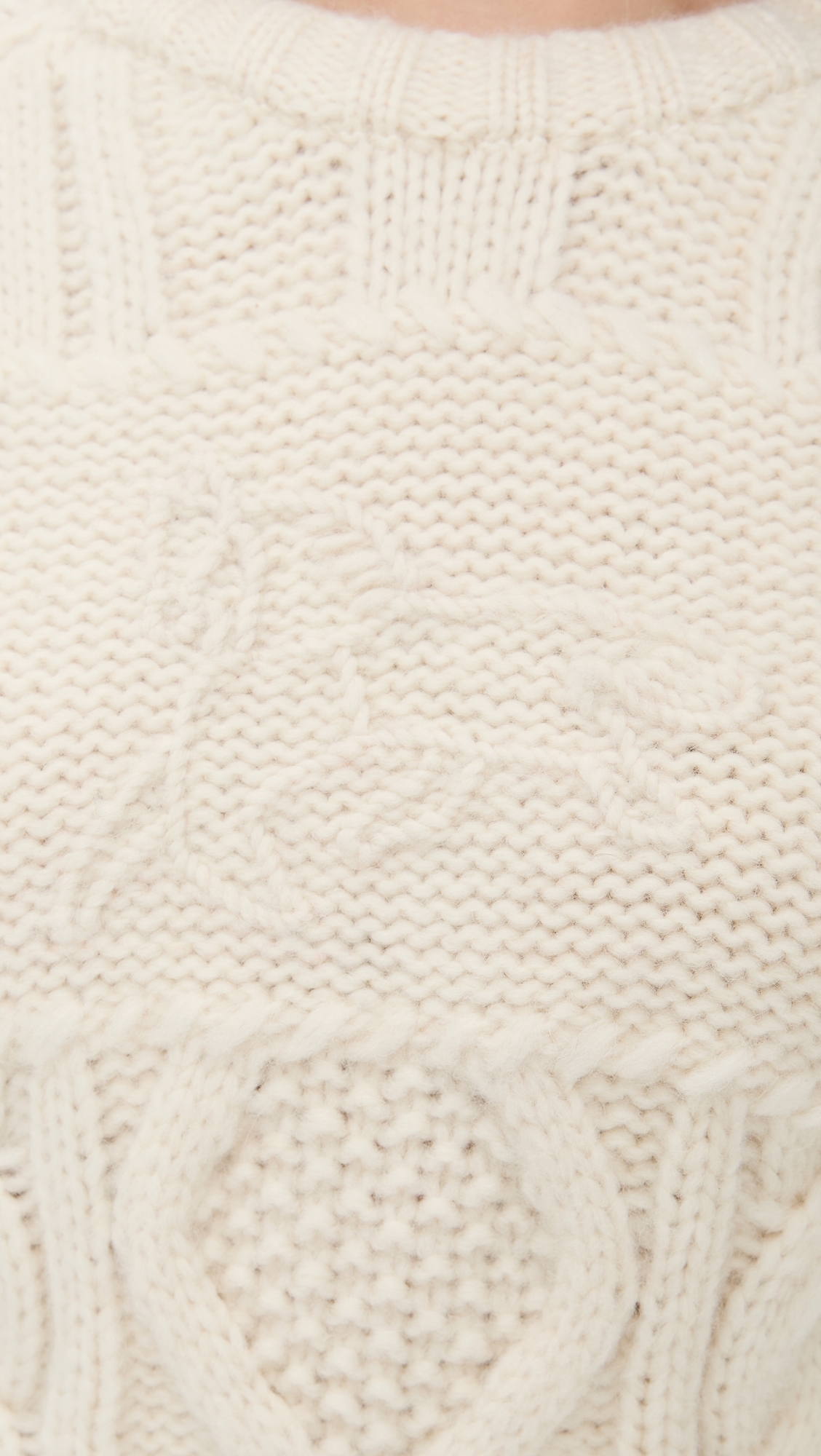 Bjorn Alpaca Crewneck Cream