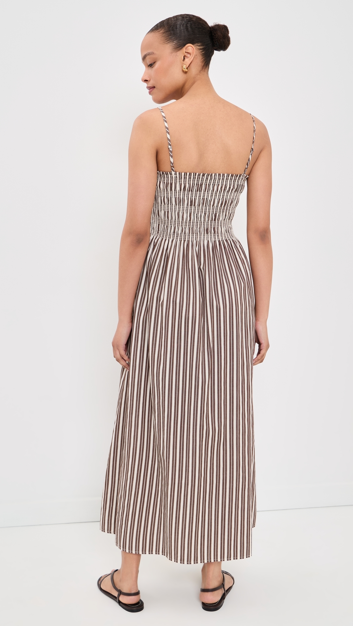 Bianca Dress Java Stripe