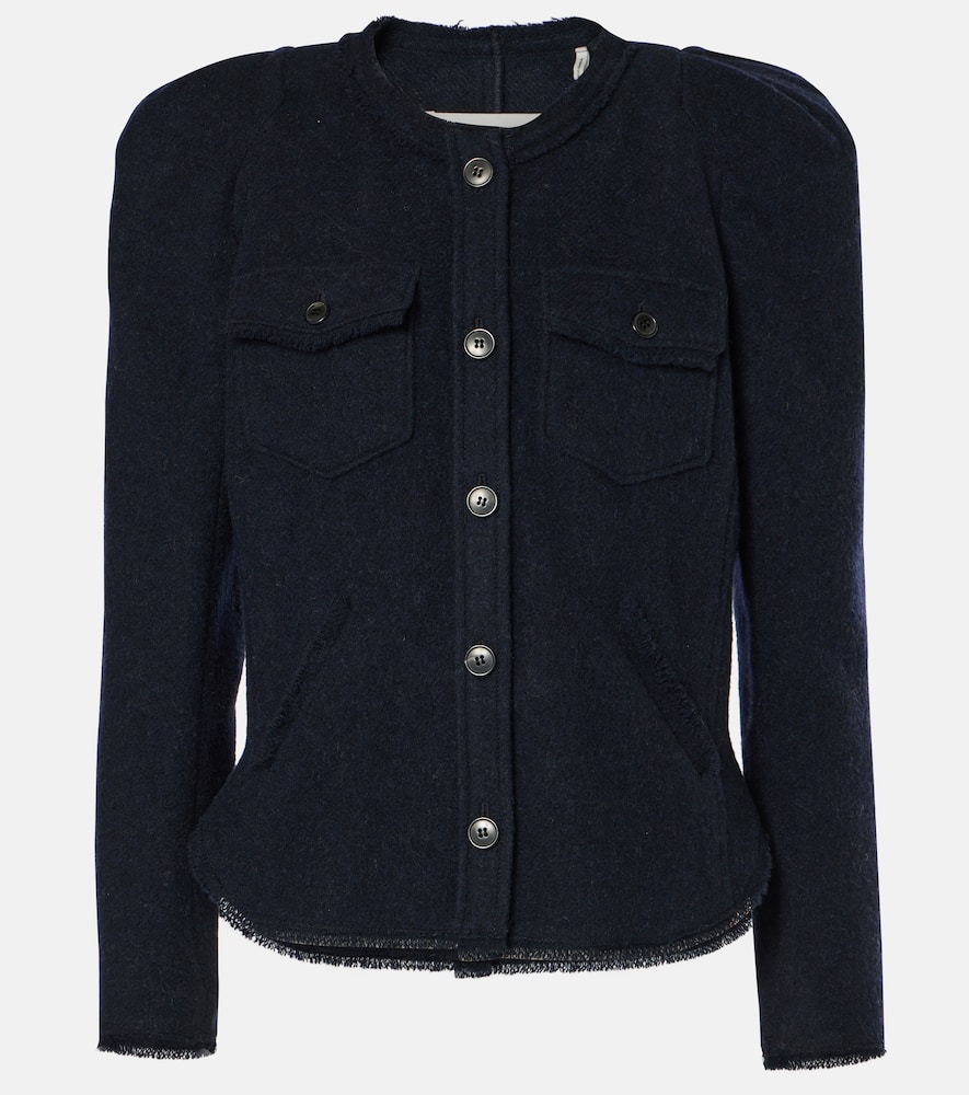 Nelly wool-blend jacket