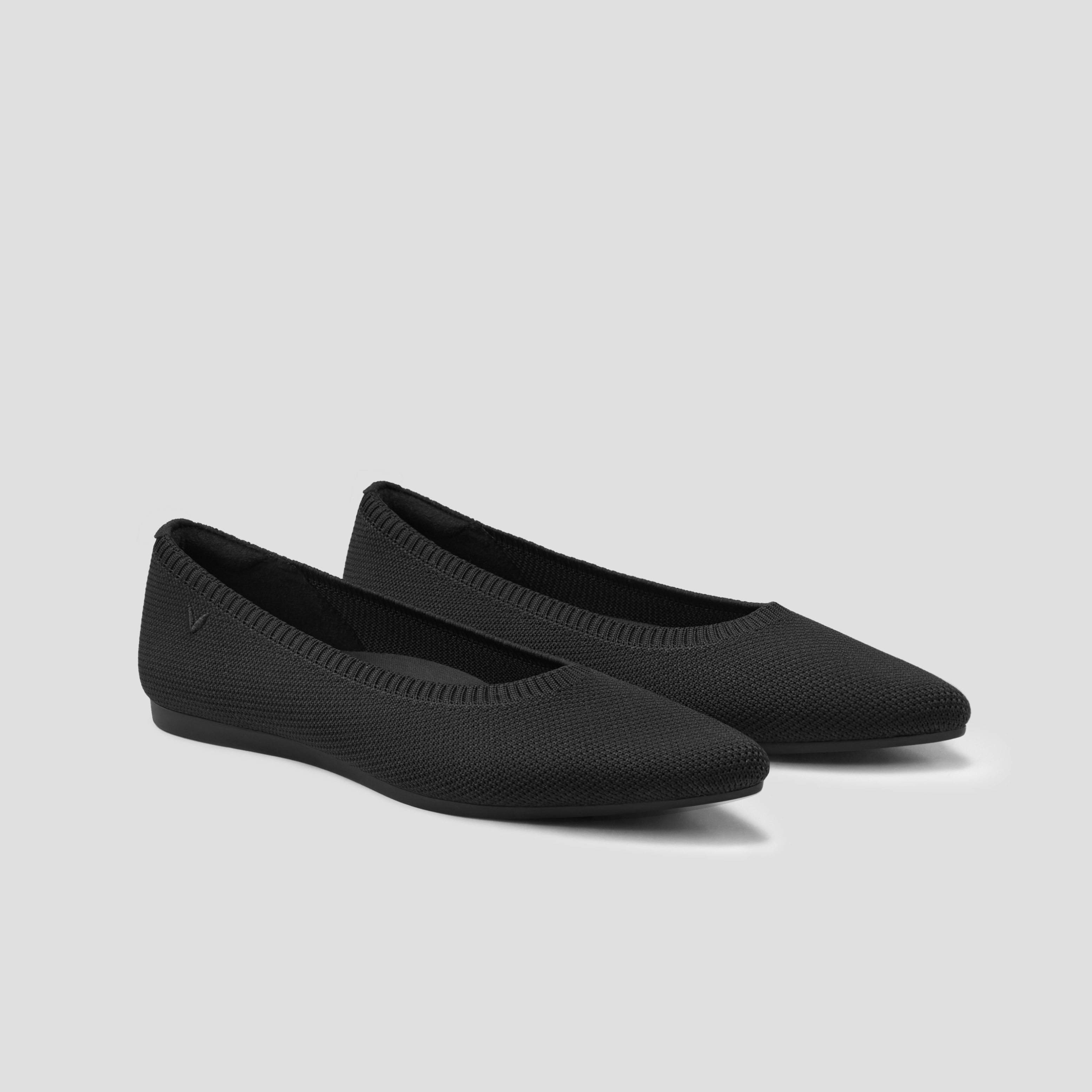 VIVAIA Pointed-Toe Ballet Flats Aria 5°|BLACK