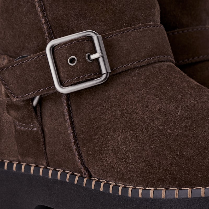 ® Women's Uptowner Biker Boot in Dusted Cocoa