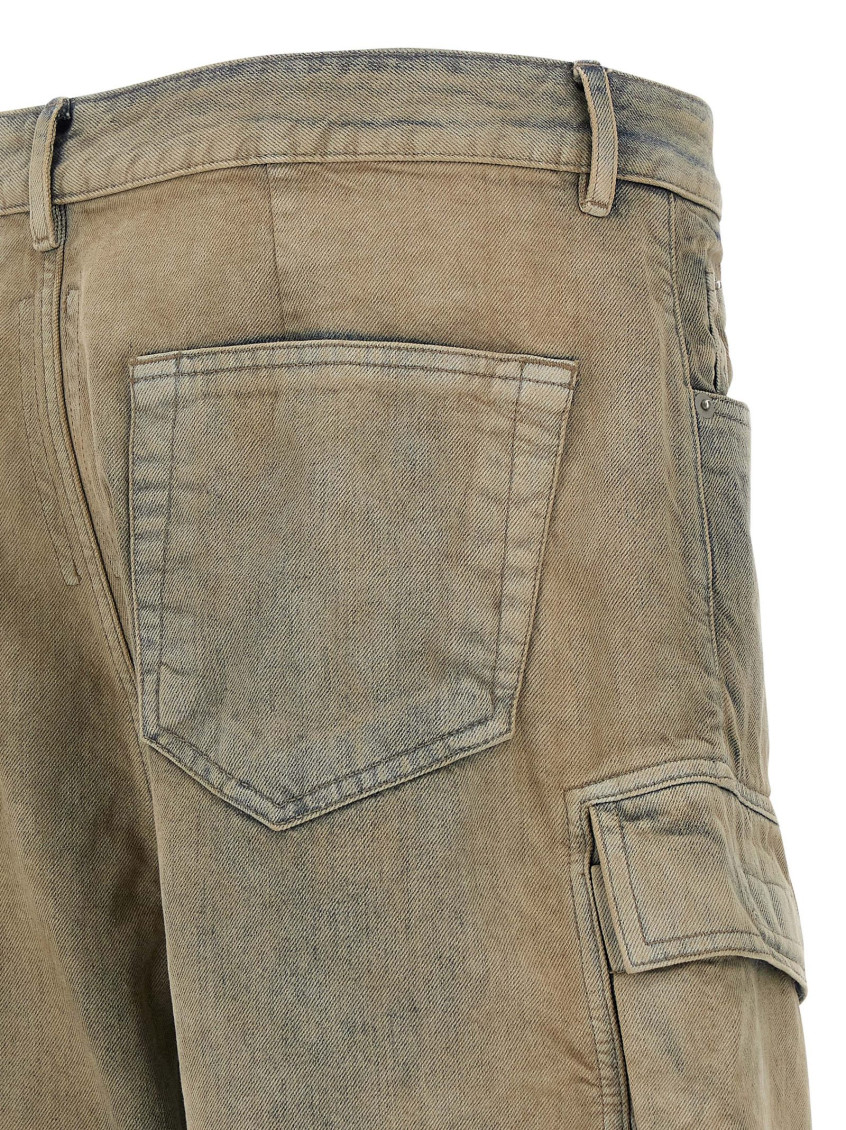 Beige Double Cargo jeans