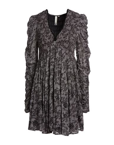 Woman Mini dress Black Size M Viscose