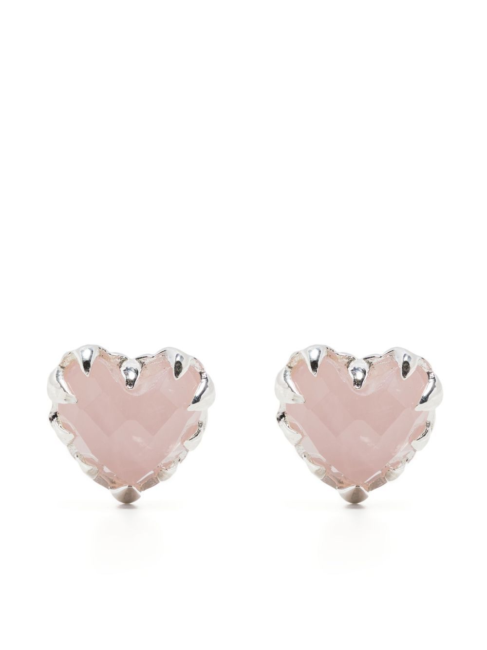 Love claw earrings - Silver