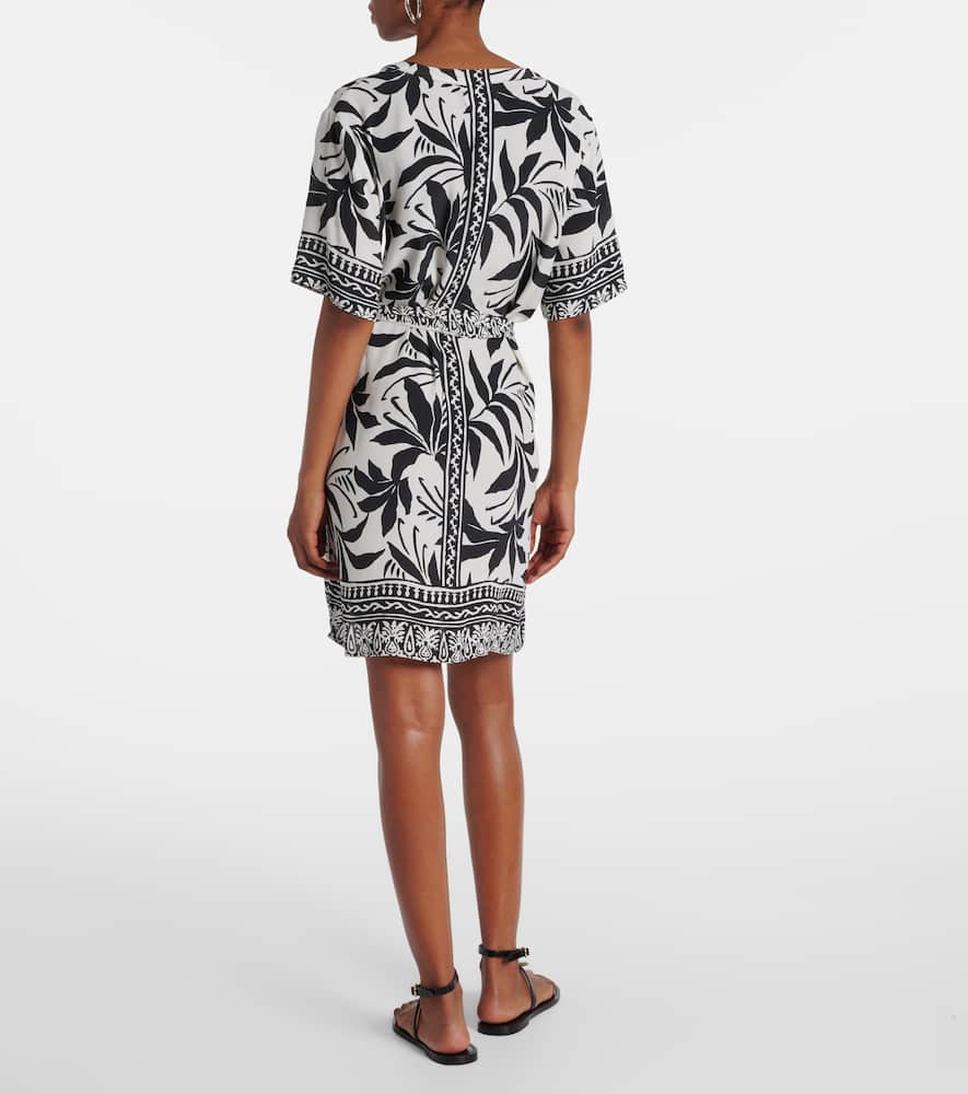 Vanessa printed shirt dress