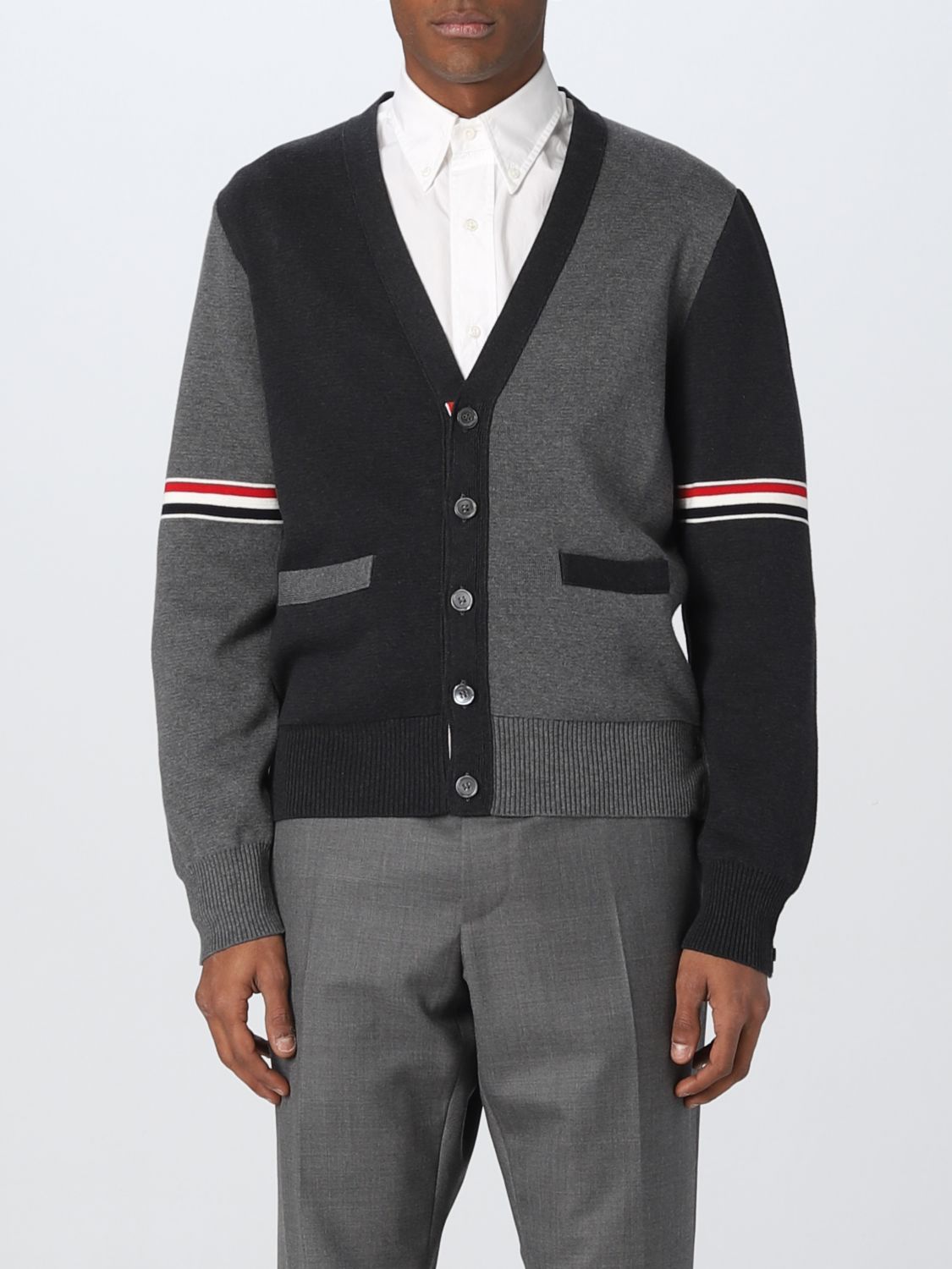 Cardigan Men color Grey