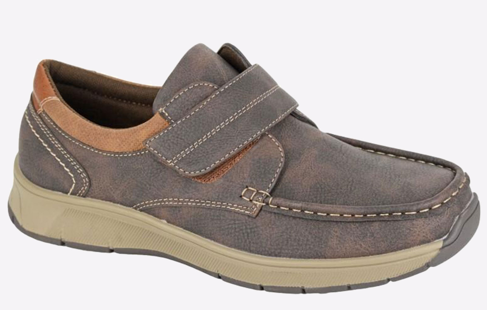 Scimitar Alberta Mens Shoes - Brown