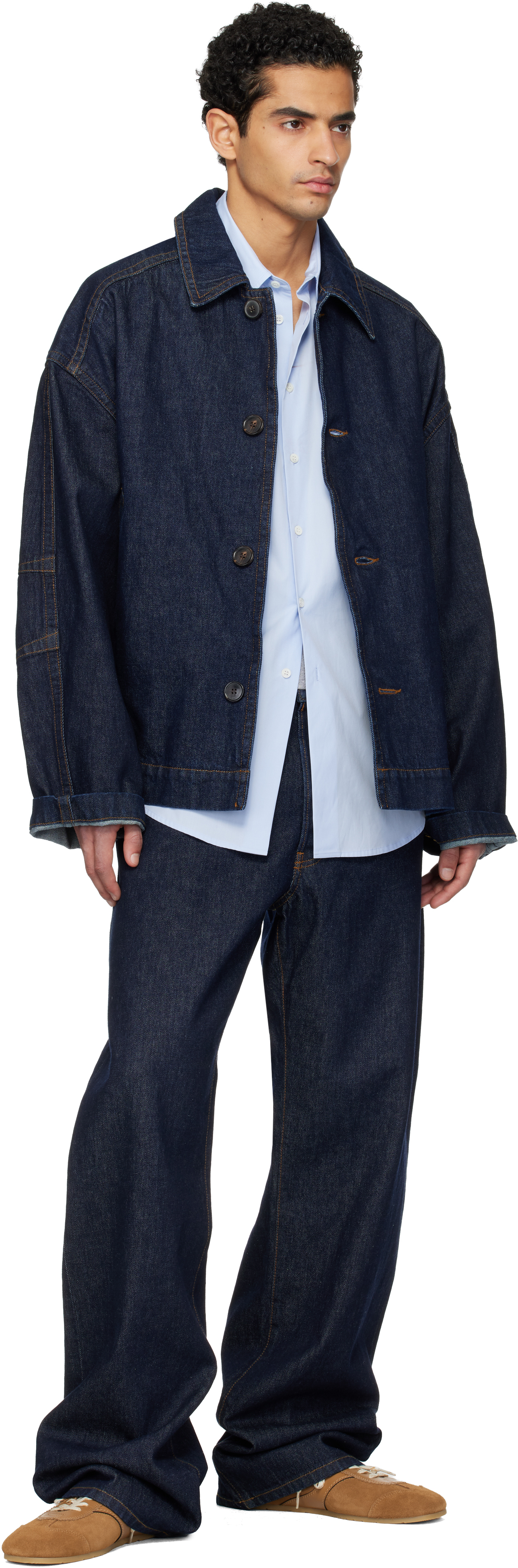 Navy Heavyweight Denim Jacket