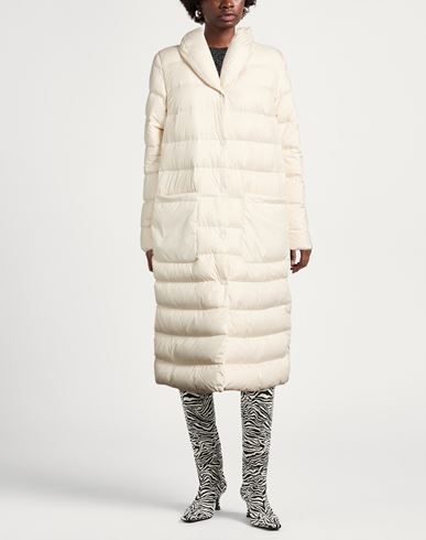 Woman Puffer Cream Size XL Polyester