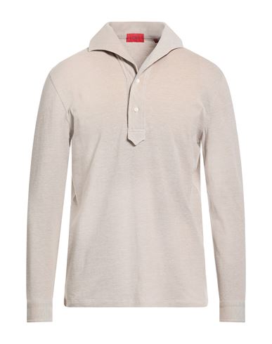 Man Polo shirt Beige Size XL Cotton
