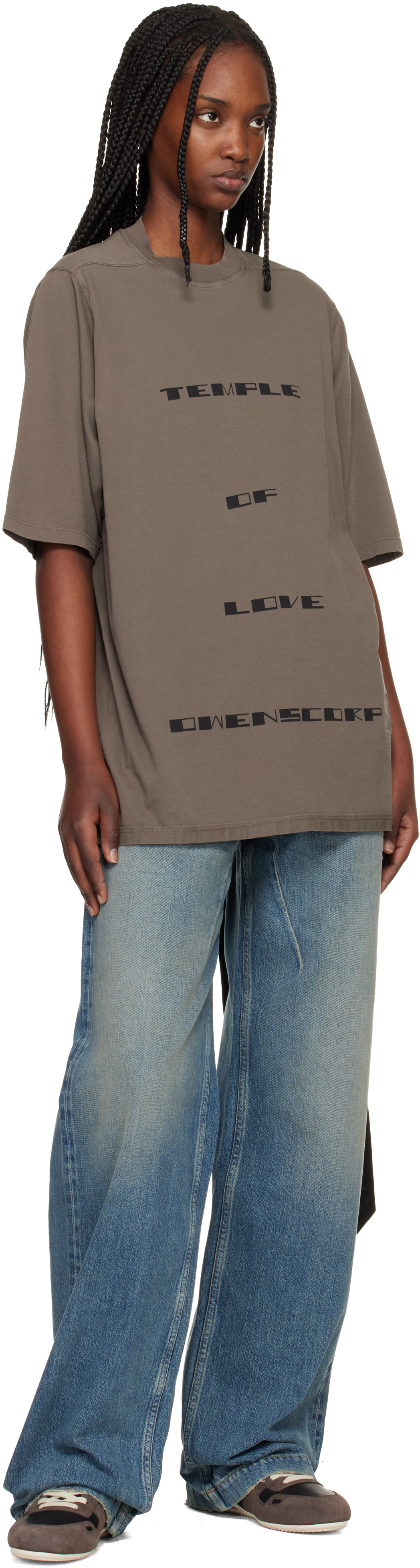 Gray Temple Jumbo S/S T-shirt