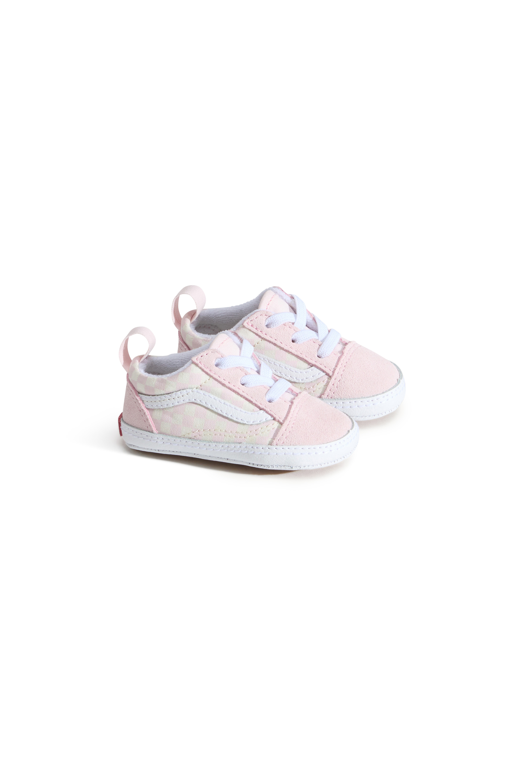 Vans Baby Old Skool Crib Sneakers - Light Pink
