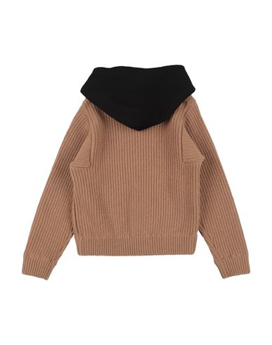 Kid Boy Sweater Camel Size 16 Wool, Nylon
