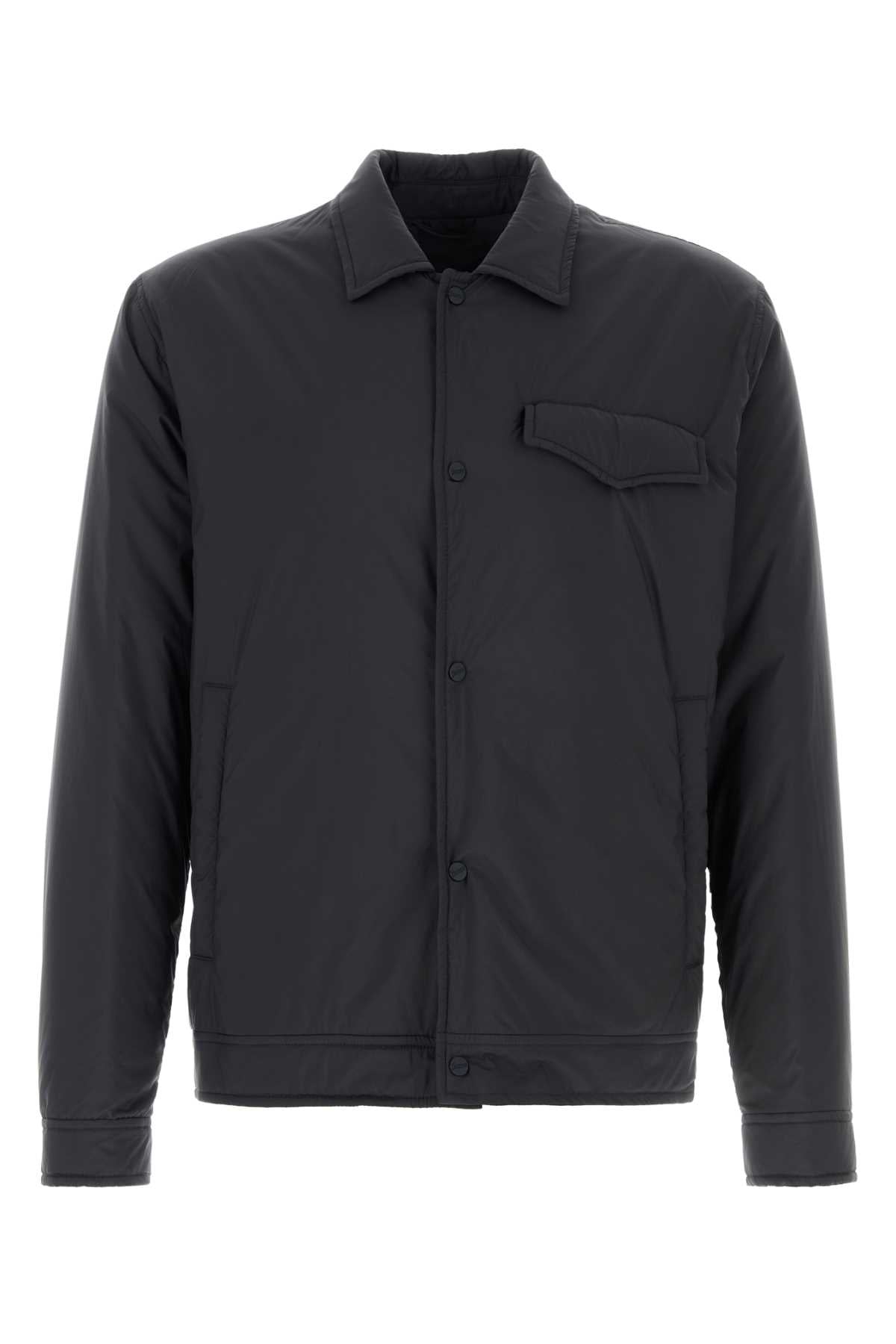 Polyester Jacket — Blue