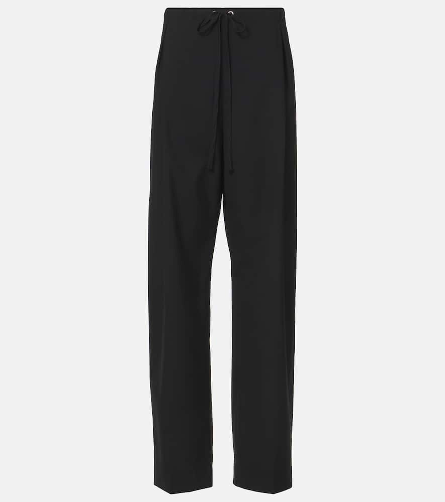 Trenton wool wide-leg pants