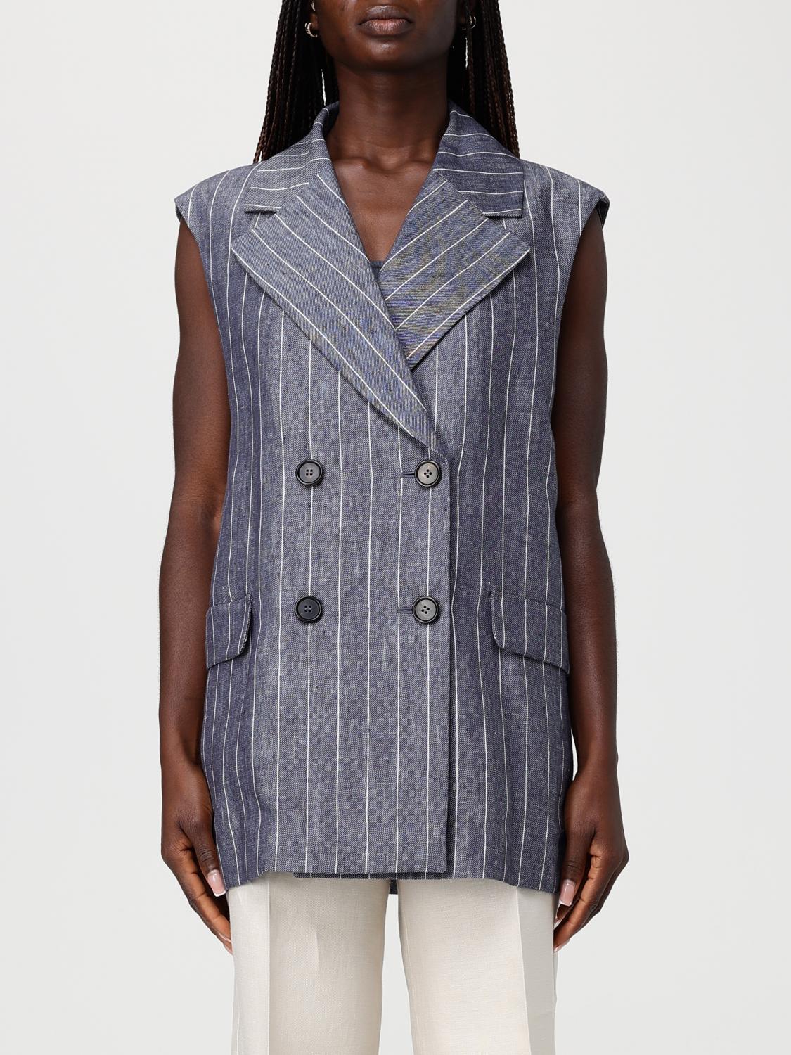 Jacket Woman color Blue