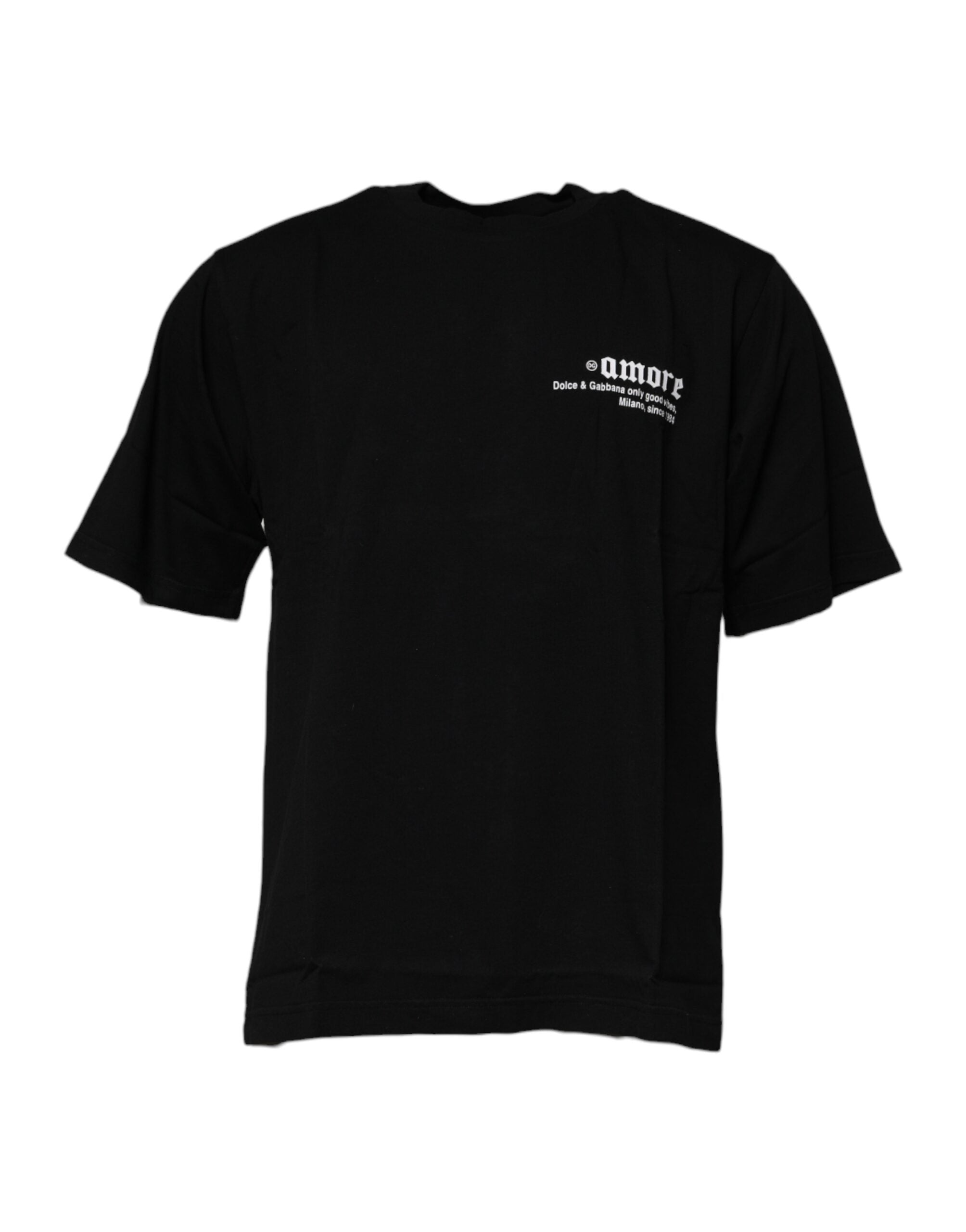 Logo-Print Cotton T-Shirt — Black