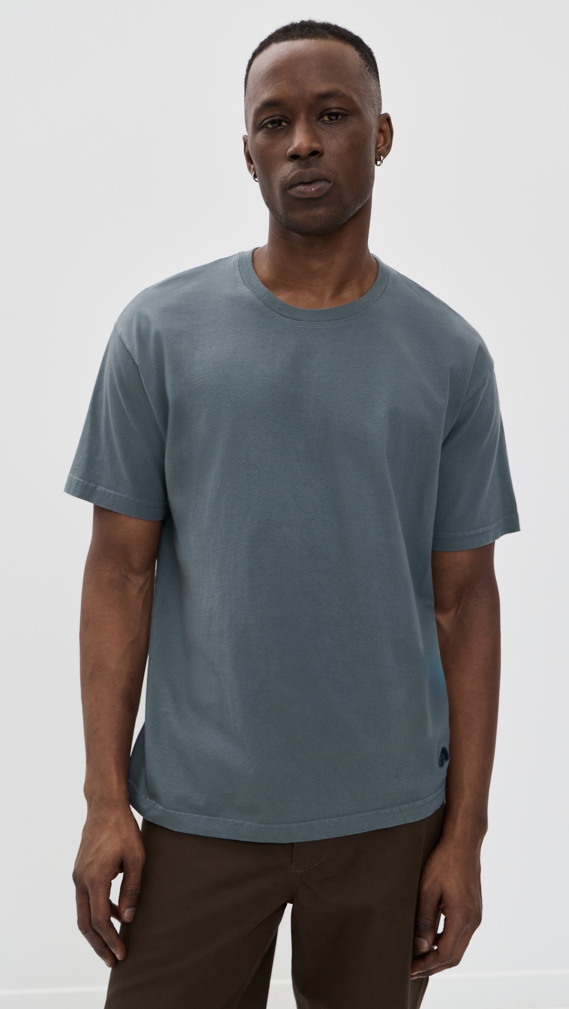 Crew T-Shirt Slate Blue